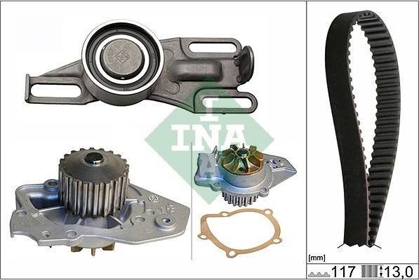 INA 530 0019 30 - Pompa acqua + Kit cinghie dentate www.autoricambi360.it