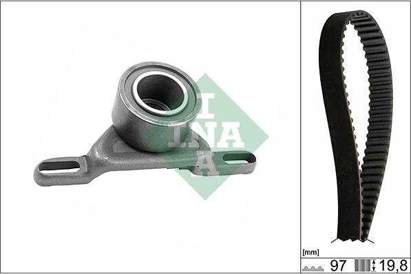INA 530 0014 10 - Kit cinghie dentate www.autoricambi360.it