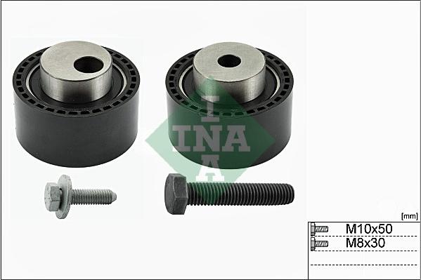 INA 530 0111 09 - Kit di rulli, Cinghia dentata www.autoricambi360.it