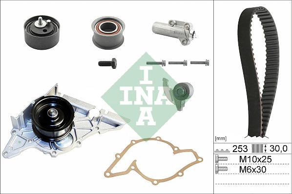 INA 530 0179 33 - Pompa acqua + Kit cinghie dentate www.autoricambi360.it
