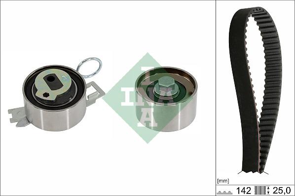 INA 530 0840 10 - Kit cinghie dentate www.autoricambi360.it