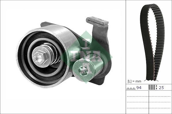 INA 530 0836 10 - Kit cinghie dentate www.autoricambi360.it