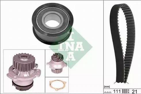 INA 530 0287 30 - Pompa acqua + Kit cinghie dentate www.autoricambi360.it