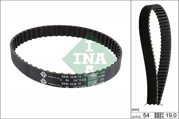INA 530 0723 10 - Kit cinghie dentate www.autoricambi360.it