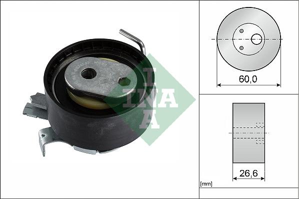 INA 531 0961 10 - Rullo tenditore, Cinghia dentata www.autoricambi360.it