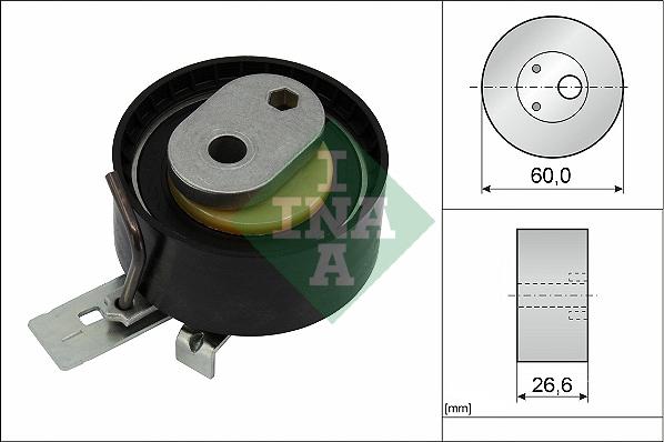 INA 531 0938 10 - Rullo tenditore, Cinghia dentata www.autoricambi360.it