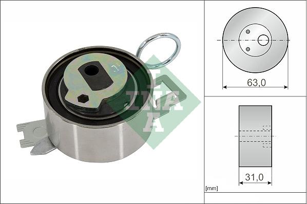 INA 531 0937 10 - Rullo tenditore, Cinghia dentata www.autoricambi360.it
