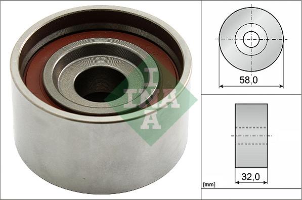 INA 531 0582 10 - Rullo tenditore, Cinghia dentata www.autoricambi360.it