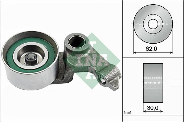 INA 531 0643 20 - Rullo tenditore, Cinghia dentata www.autoricambi360.it