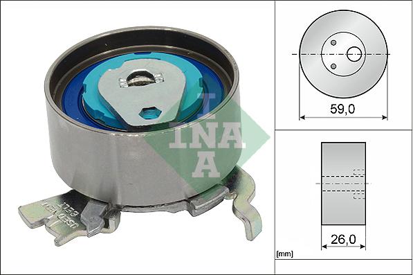 INA 531 0679 30 - Rullo tenditore, Cinghia dentata www.autoricambi360.it