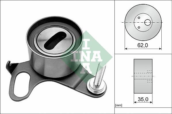 INA 531 0191 20 - Rullo tenditore, Cinghia dentata www.autoricambi360.it