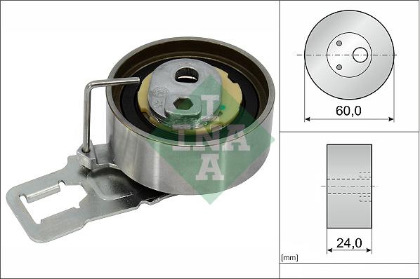 INA 531 0829 10 - Rullo tenditore, Cinghia dentata www.autoricambi360.it