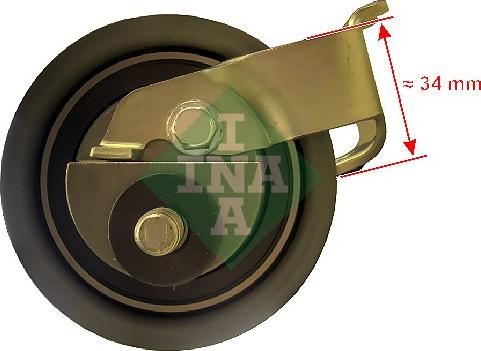 INA 531 0399 20 - Rullo tenditore, Cinghia dentata www.autoricambi360.it