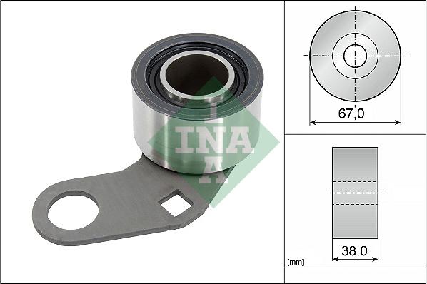INA 531 0331 10 - Rullo tenditore, Cinghia dentata www.autoricambi360.it