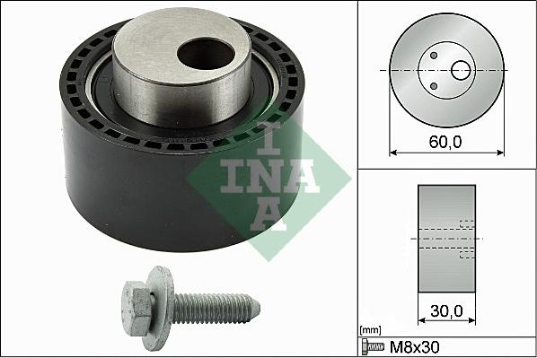 INA 531 0264 10 - Rullo tenditore, Cinghia dentata www.autoricambi360.it