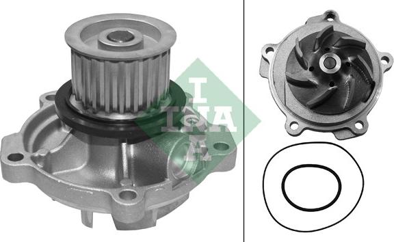 INA 538 0683 10 - Pompa acqua www.autoricambi360.it