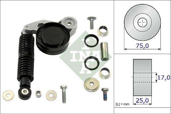 INA 533 0118 10 - Kit riparazione, Braccio tenditore-Cinghia Poly-V www.autoricambi360.it