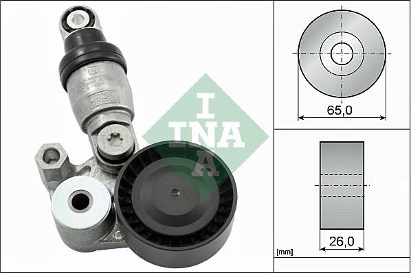 INA 533 0129 10 - Tendicinghia, Cinghia Poly-V www.autoricambi360.it