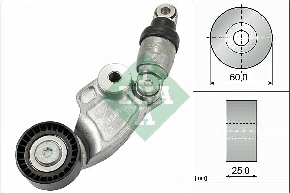 INA 533 0128 10 - Tendicinghia, Cinghia Poly-V www.autoricambi360.it