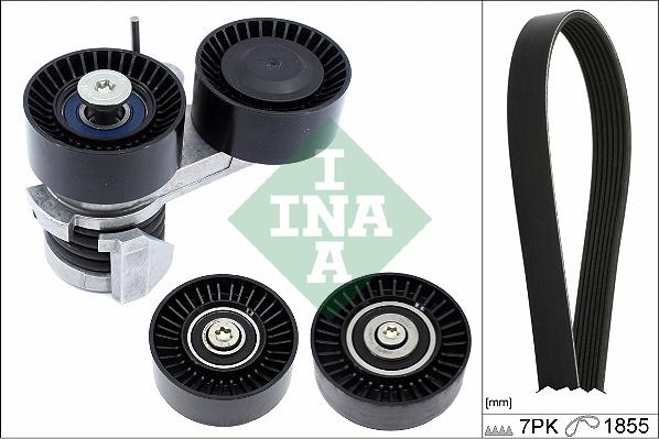 INA 529 0495 10 - Kit Cinghie Poly-V www.autoricambi360.it