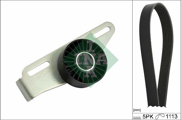 INA 529 0441 10 - Kit Cinghie Poly-V www.autoricambi360.it