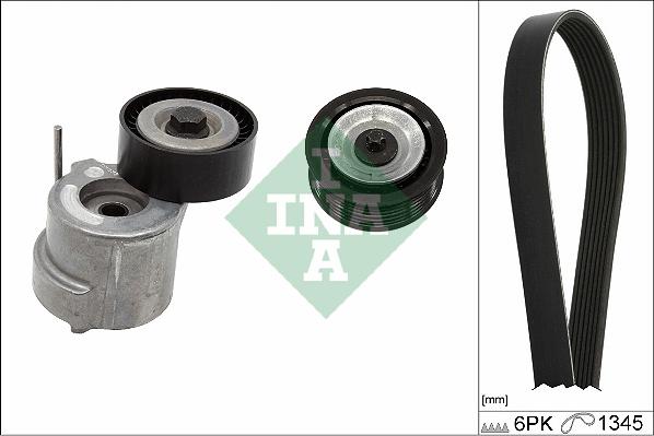 INA 529 0459 10 - Kit Cinghie Poly-V www.autoricambi360.it