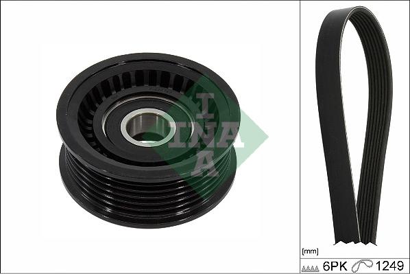 INA 529 0452 10 - Kit Cinghie Poly-V www.autoricambi360.it
