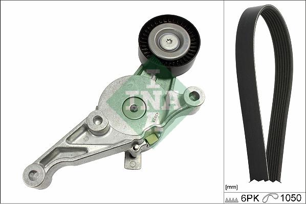 INA 529 0469 10 - Kit Cinghie Poly-V www.autoricambi360.it