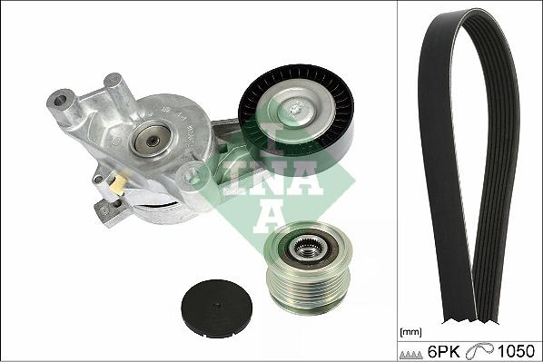 INA 529 0468 20 - Kit Cinghie Poly-V www.autoricambi360.it