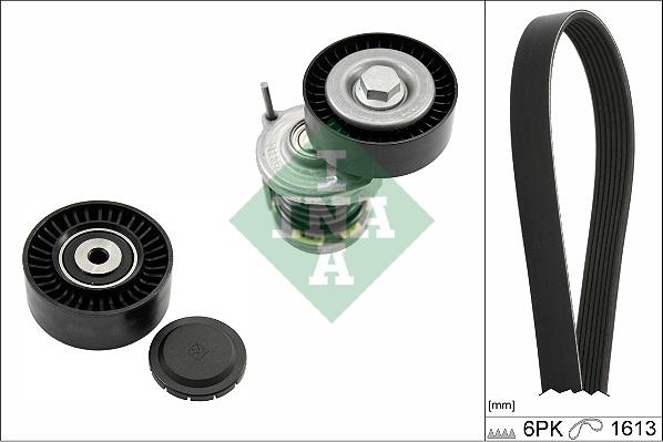 INA 529 0467 10 - Kit Cinghie Poly-V www.autoricambi360.it