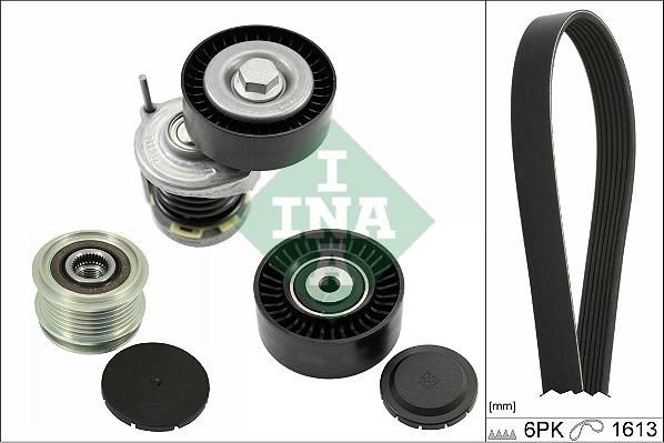 INA 529 0467 20 - Kit Cinghie Poly-V www.autoricambi360.it