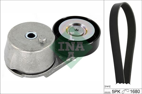 INA 529 0409 10 - Kit Cinghie Poly-V www.autoricambi360.it