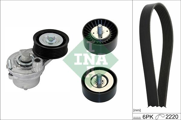 INA 529 0402 10 - Kit Cinghie Poly-V www.autoricambi360.it