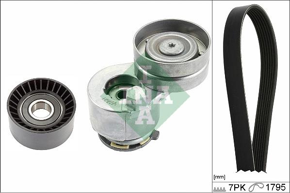 INA 529 0412 10 - Kit Cinghie Poly-V www.autoricambi360.it