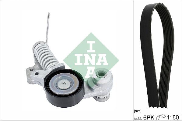 INA 529 0485 10 - Kit Cinghie Poly-V www.autoricambi360.it