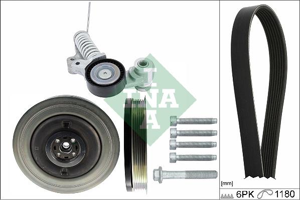 INA 529 0485 20 - Kit Cinghie Poly-V www.autoricambi360.it