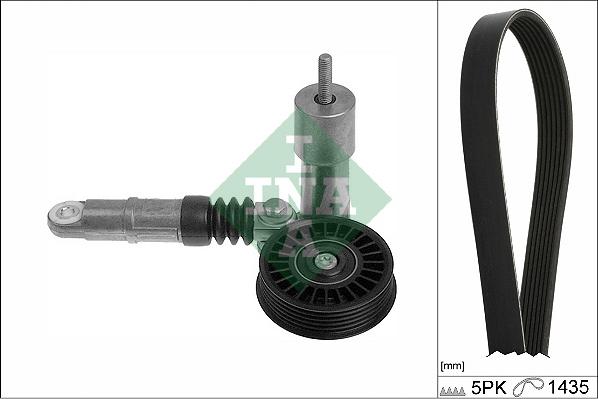 INA 529 0425 10 - Kit Cinghie Poly-V www.autoricambi360.it
