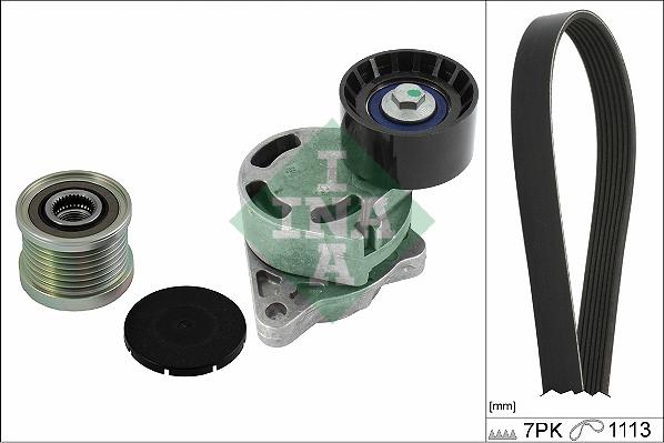 INA 529 0428 10 - Kit Cinghie Poly-V www.autoricambi360.it