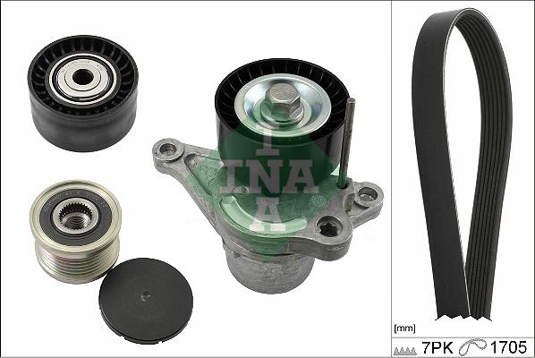 INA 529 0423 20 - Kit Cinghie Poly-V www.autoricambi360.it