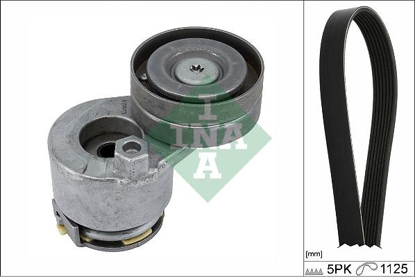 INA 529 0427 10 - Kit Cinghie Poly-V www.autoricambi360.it