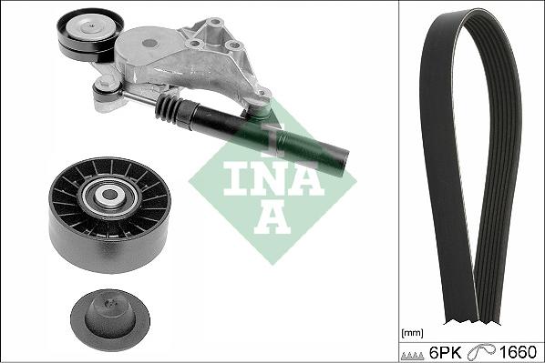 INA 529 0471 10 - Kit Cinghie Poly-V www.autoricambi360.it