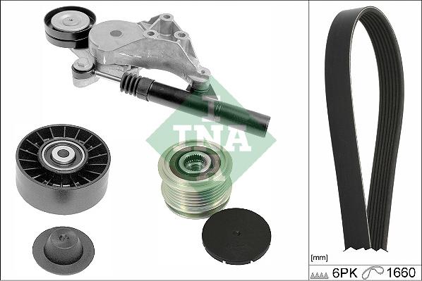 INA 529 0471 20 - Kit Cinghie Poly-V www.autoricambi360.it