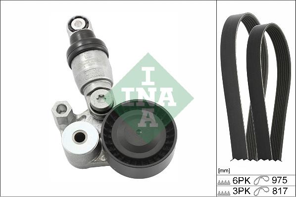 INA 529 0540 10 - Kit Cinghie Poly-V www.autoricambi360.it