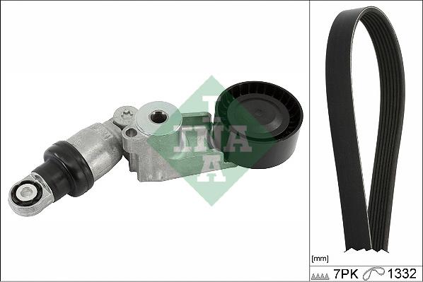 INA 529 0555 10 - Kit Cinghie Poly-V www.autoricambi360.it
