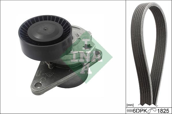 INA 529 0557 10 - Kit Cinghie Poly-V www.autoricambi360.it