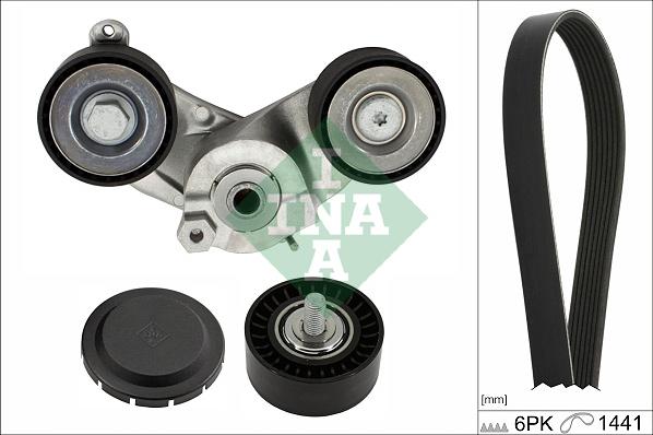 INA 529 0565 10 - Kit Cinghie Poly-V www.autoricambi360.it