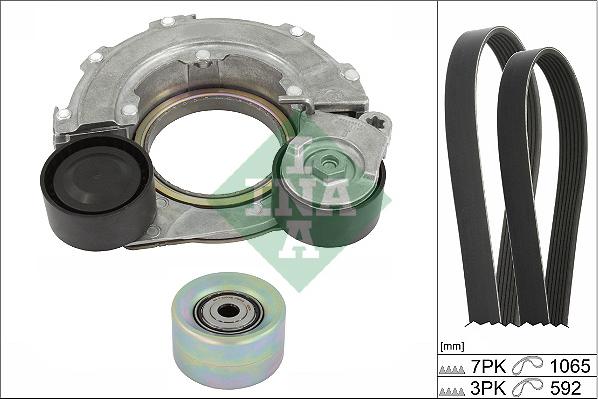 INA 529 0560 10 - Kit Cinghie Poly-V www.autoricambi360.it