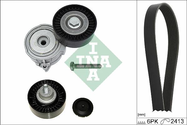 INA 529 0509 10 - Kit Cinghie Poly-V www.autoricambi360.it
