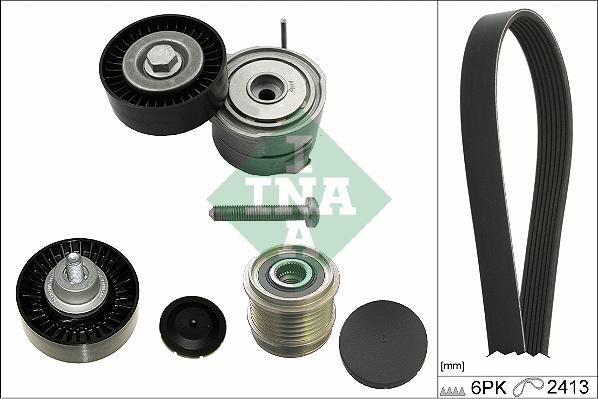 INA 529 0509 20 - Kit Cinghie Poly-V www.autoricambi360.it