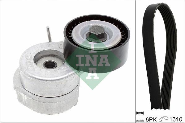 INA 529 0506 10 - Kit Cinghie Poly-V www.autoricambi360.it